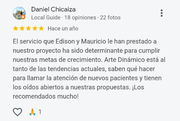 Daniel Chicaiza - Testimonio