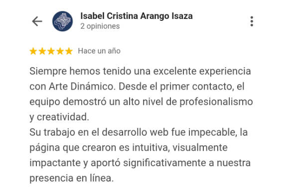 Isabel Cristina Arango Isaza - Testimonio