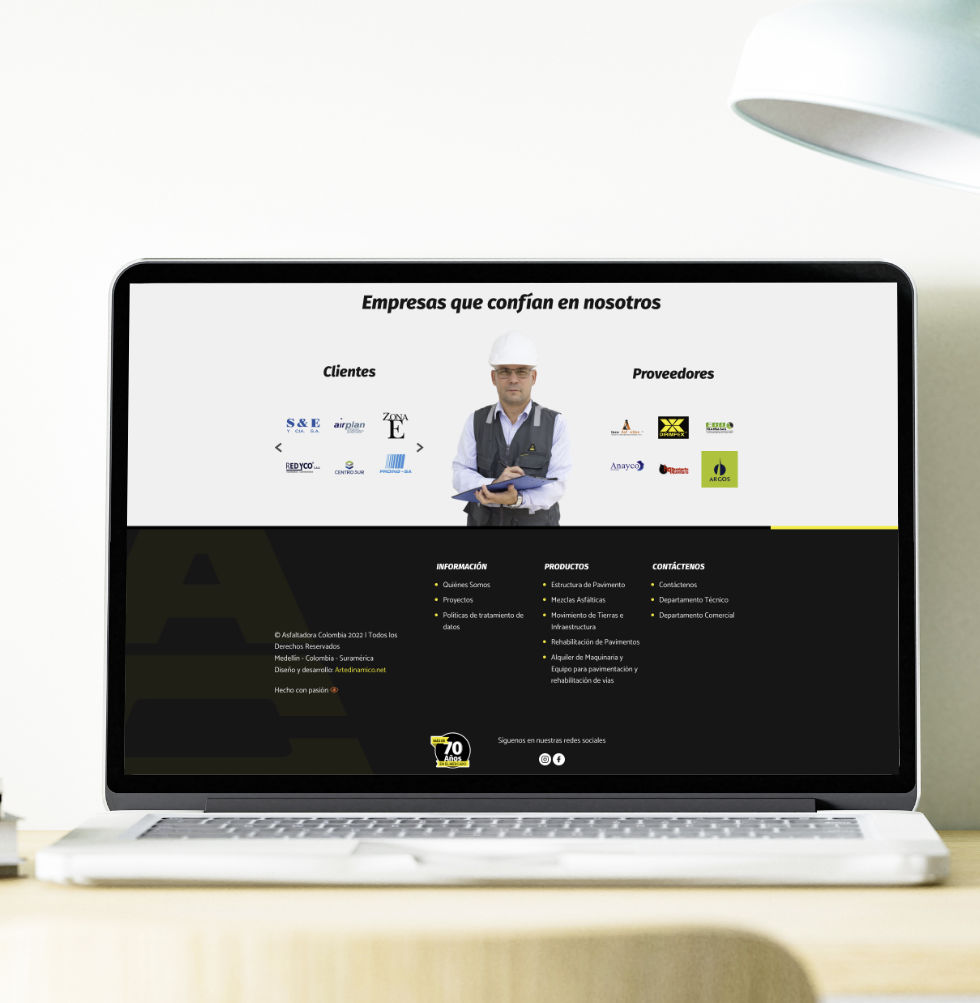 Asfaltadora Colombia
