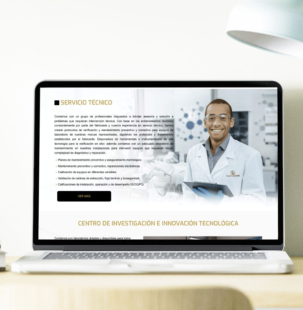 Equipos y Laboratorio