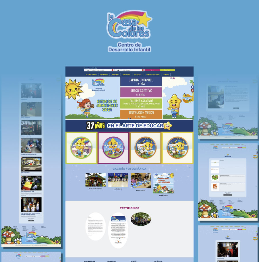 La casa de los colores