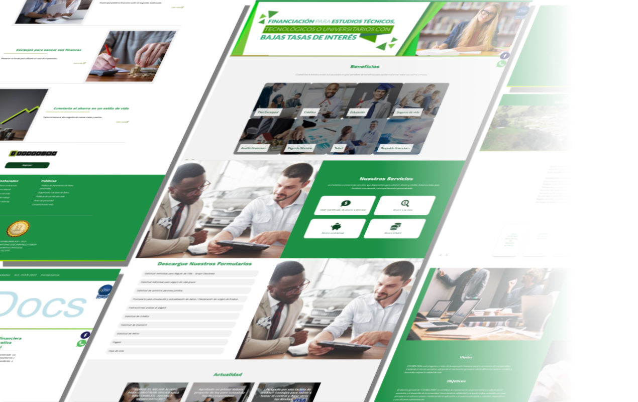 Portafolio /&nbsp;Diseño web&nbsp;/&nbsp;Coobelmira