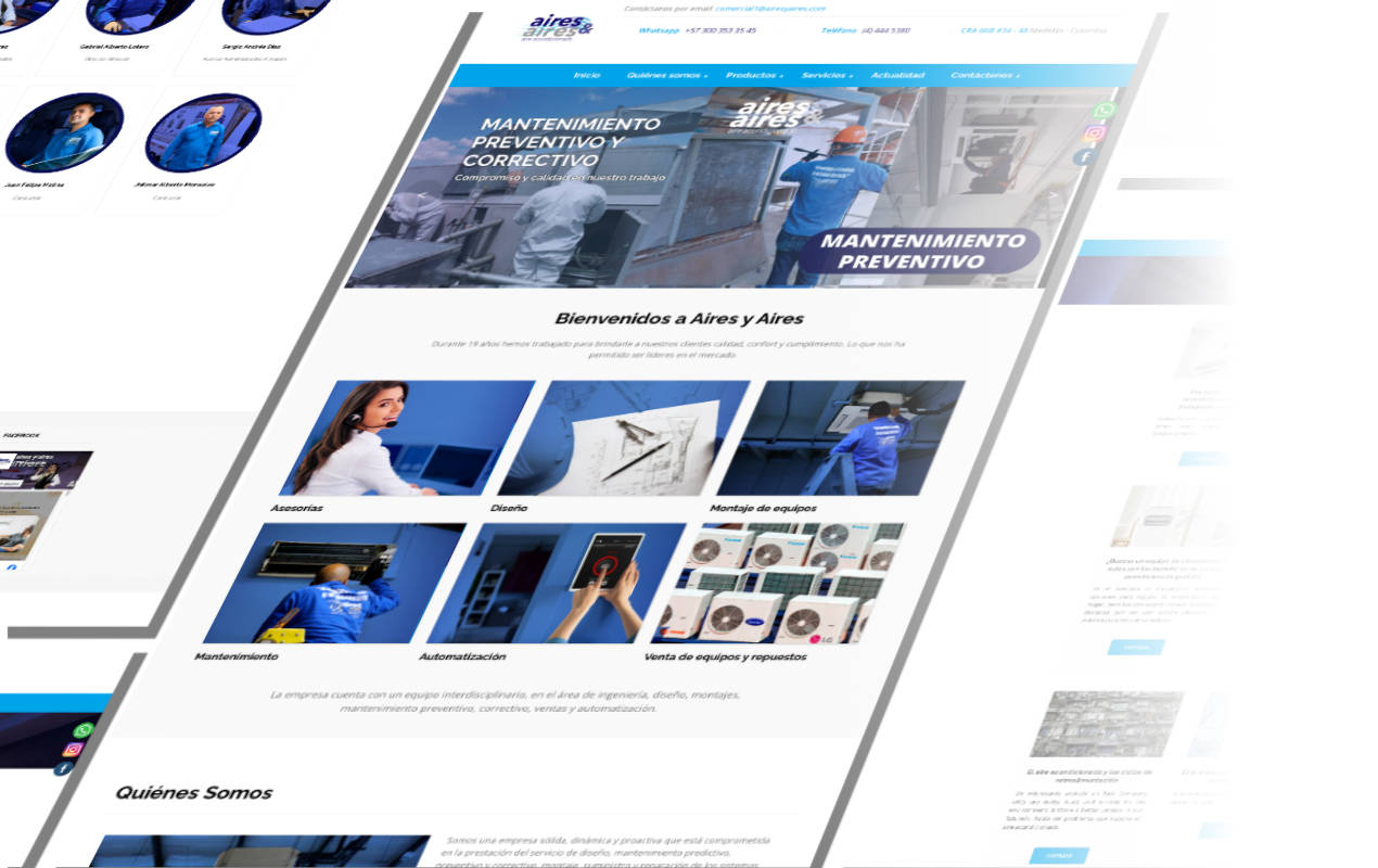 Portafolio /&nbsp;Diseño web&nbsp;/&nbsp;Aires y Aires