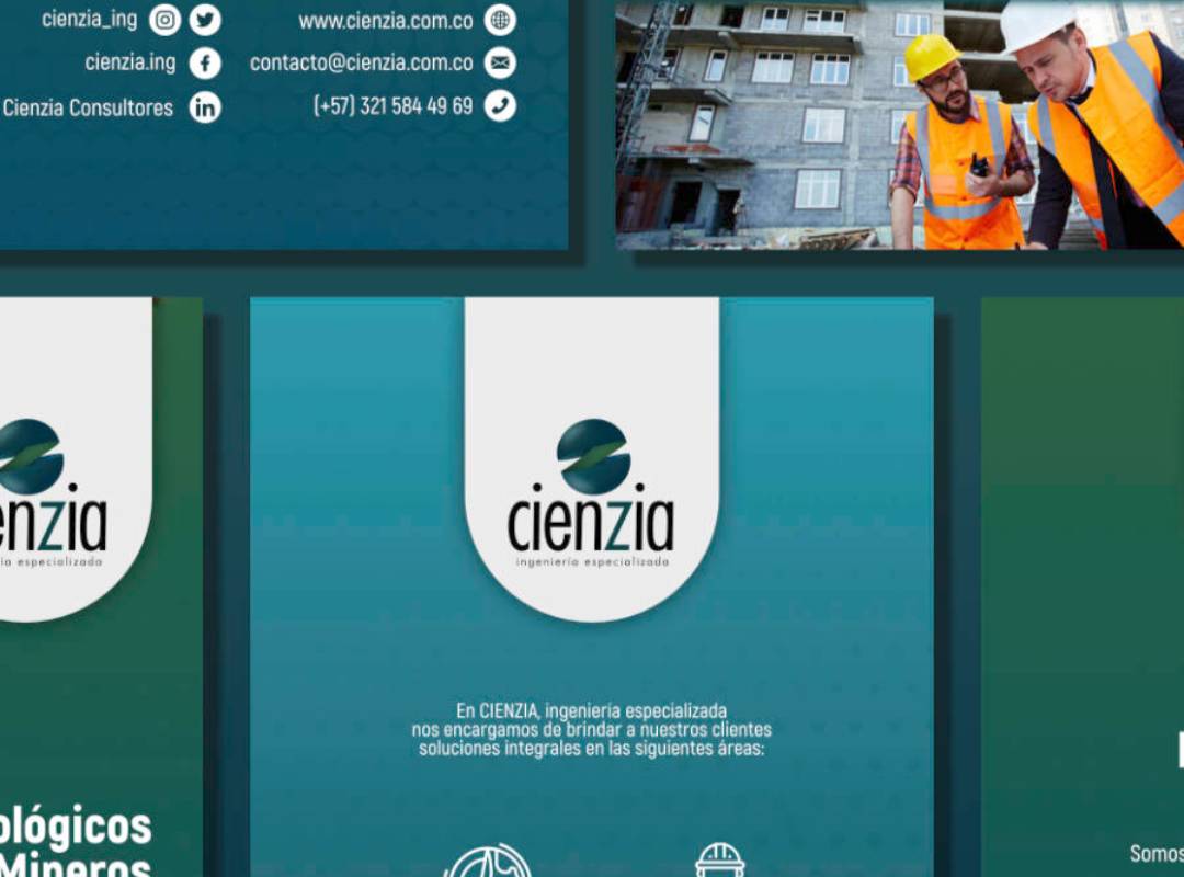 Portafolio /&nbsp;Diseño gráfico&nbsp;/&nbsp;Cienzia piezas gráficas
